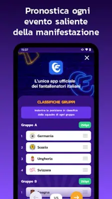 Fantaeuropeo android App screenshot 3